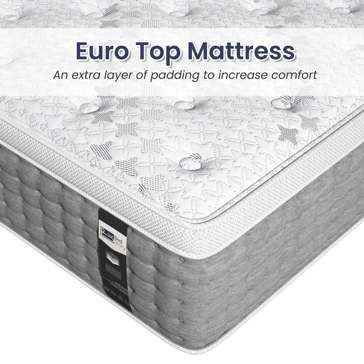 Medium Gel Memory Foam Pocket Spring Mattress - Sleep Galleria