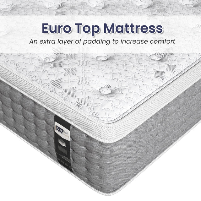 Medium 14-Inch Gel Memory Foam Hybrid Mattress