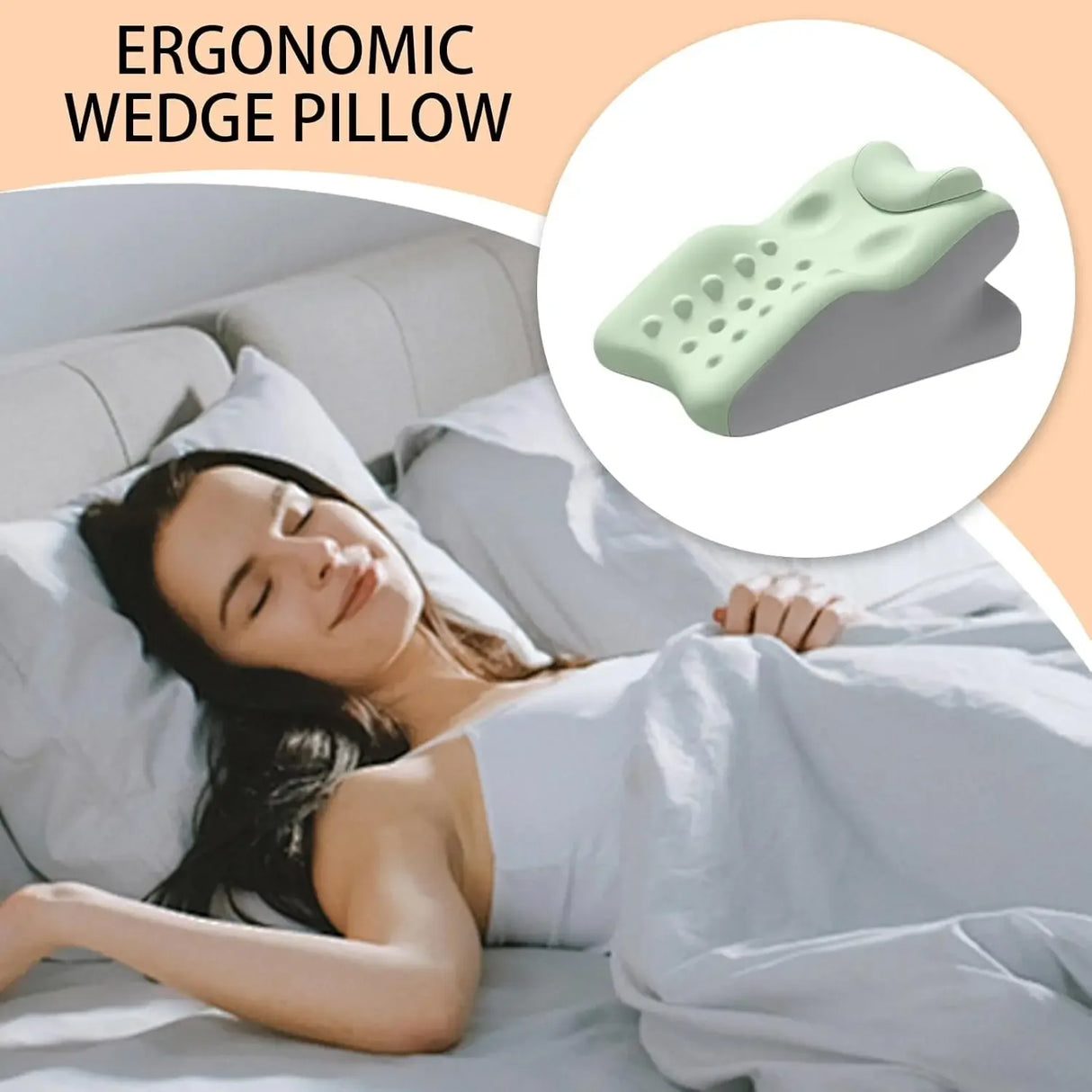 Memory Foam Cervical Pillow For Neck And Spine Support - Omega Lifestyles