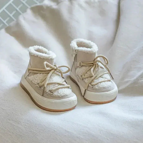 Unisex Plush Lined Anti-Slippery Winter Baby Boots - Omega Lifestyles