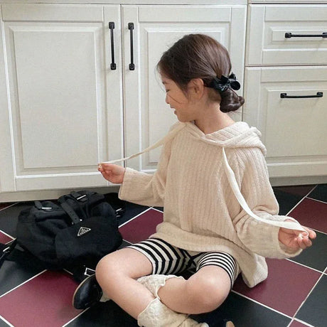 Children’s Cotton Striped Comfortable Stretch Leggings - Omega Lifestyles