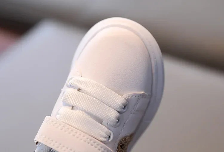 Breathable Unisex Toddler Leather Casual Sneakers Ages 4-6 - Omega Lifestyles