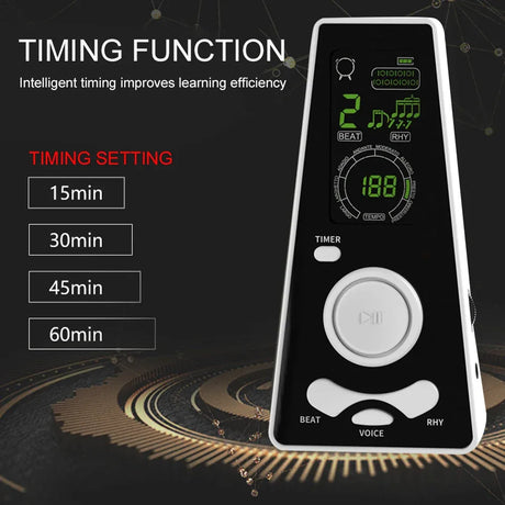 Electronic Digital Metronome Adjustable Volume Beat Speed Timer - Omega Lifestyles