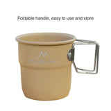 Lightweight 300ml Aluminum Alloy Foldable Camping Mug - Omega Lifestyles