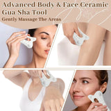 Set of 2 Ergonomic Plastic Gua Sha Massage Tools - Omega Lifestyles