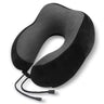 U-Shape Memory Foam Travel Neck Pillow With Magnetic Fabric - Omega Lifestyles