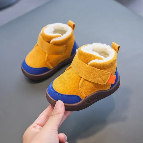 Winter Plush Waterproof Anti-Slip Toddler Snow Boots - Omega Lifestyles