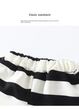 2-Piece Striped Short-Sleeve T-Shirt and Shorts Set - Omega Lifestyles