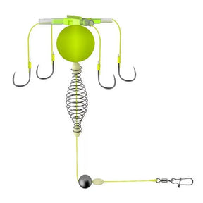 Set of 2 High Carbon Steel Explosion Hook Fishing Bait Cages - Omega Lifestyles