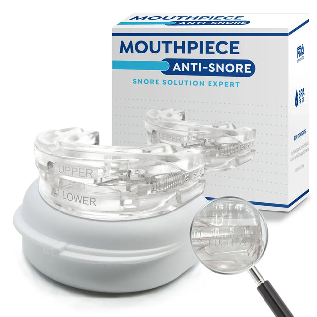 Adjustable Anti-Snoring Mouth Guard Sleep Aid - Omega Lifestyles