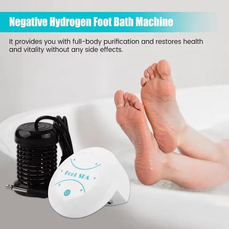 Ion Detox Foot Massager With Massage Basin - Omega Lifestyles