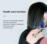Electric Acupuncture Meridian Pen With 5 Massage Heads - Omega Lifestyles