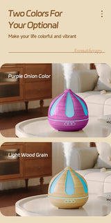 Ultrasonic Remote Control Oil Diffuser With LED Nightlight - Omega Lifestyles
