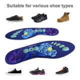 Pair Of Magnetic Therapy Acupressure Massage Insoles - Omega Lifestyles