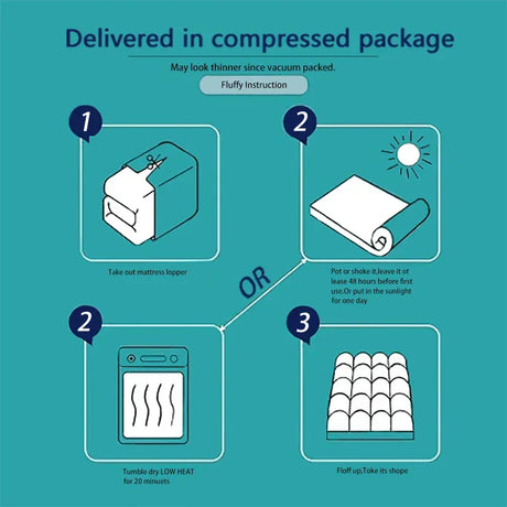 Extra Soft 3-Inch Cooling Quilted Mattress Topper Twin - Omega Lifestyles