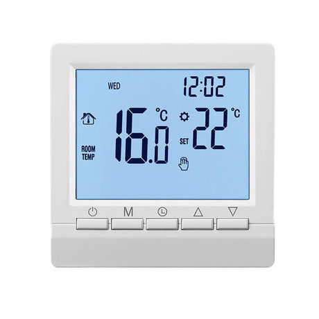 Programmable Smart Thermostat With Child Lock Backlit Display - Omega Lifestyles