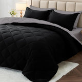 2-Piece Reversible All-Season Polyester Comforter Set - Omega Lifestyles