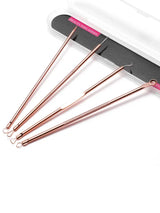 4-Piece Stainless Steel Acne Needle Tool Set - Omega Lifestyles