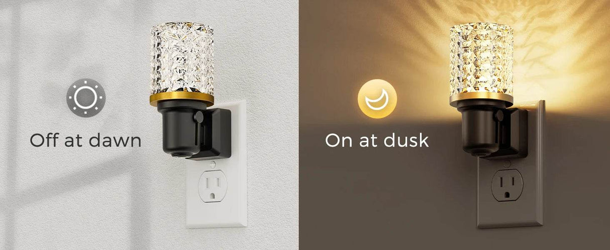 Adjustable Dimmable LED Crystal Decorative Night Light
