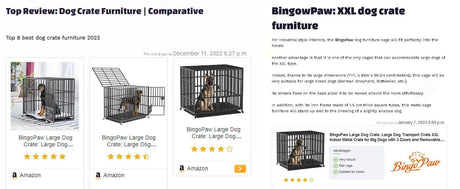 Heavy Duty Chew-Resistant Iron Dog Crate With Wheels - Omega Lifestyles