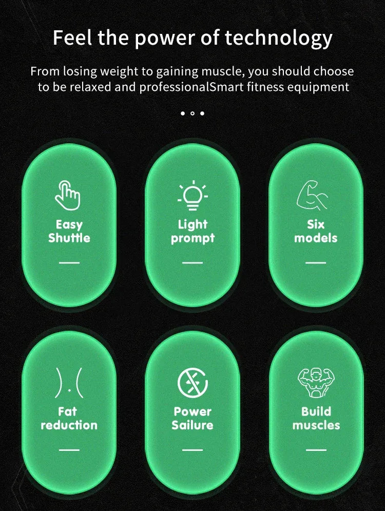 EMS Battery-Powered Muscle Stimulator For Body Toning - Omega Lifestyles