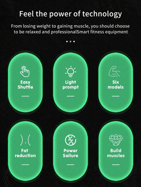 EMS Battery-Powered Muscle Stimulator For Body Toning - Omega Lifestyles