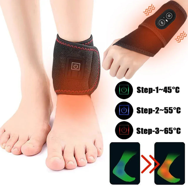 Heated Vibrating Foot And Wrist Massage Device - Omega Lifestyles