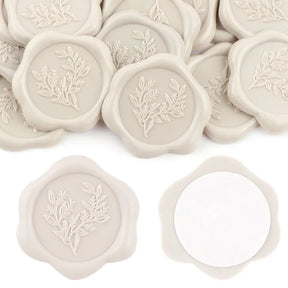 Set Of 20 Multicolor Eucalyptus Wax Seal Stickers - Omega Lifestyles