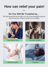 5-Head Electric Acupuncture Point Massage Pen Pain Relief - Omega Lifestyles