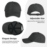 Pack of 3 Adjustable Cotton Casual Baseball Caps