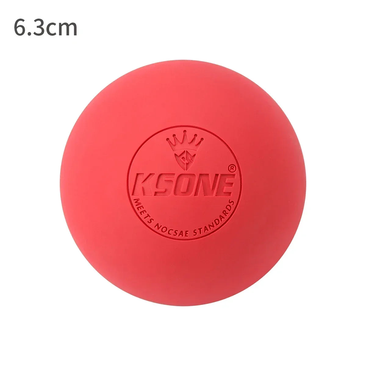 Portable 6.3cm Rubber Massage Ball For Muscle Relief - Omega Lifestyles