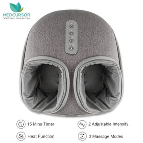 Shiatsu Electric Foot Massager With Heating Therapy - Omega Lifestyles