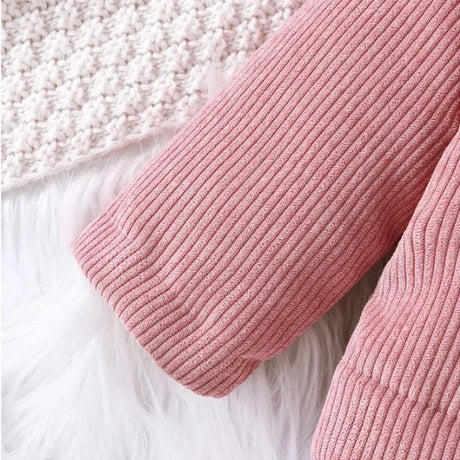 Winter Baby Corduroy Cotton Filled Down Jacket - Omega Lifestyles