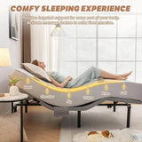 Adjustable Massage Electric Bed Frame With Zero Gravity - Omega Lifestyles