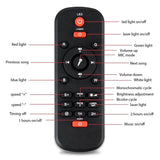 LED Star Projector Night Light With Remote Control