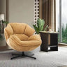 Ergonomic Swivel Living Room Chair with Metal Legs - Omega Lifestyles