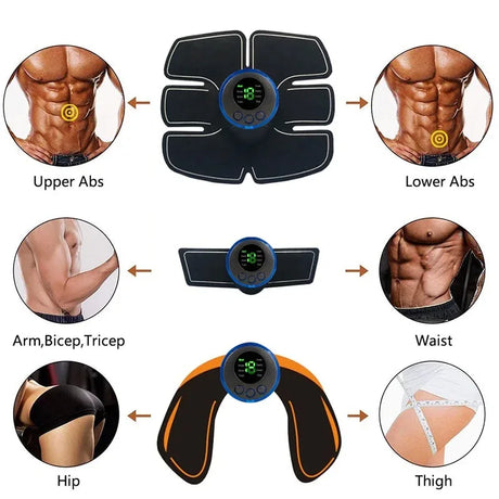 USB Rechargeable EMS Muscle Stimulator Hip Trainer Massager - Omega Lifestyles
