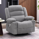 Oversized Rocker Recliner Chair with Heat Massage - Omega Lifestyles