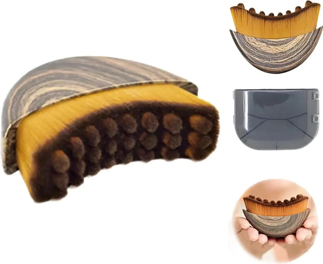 Lymphatic Contour Wooden Facial Massage Brush - Omega Lifestyles