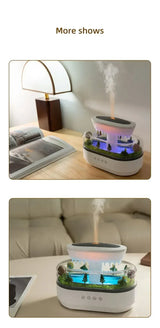 Ultrasonic Aromatherapy Diffuser With Colorful Nightlight - Omega Lifestyles