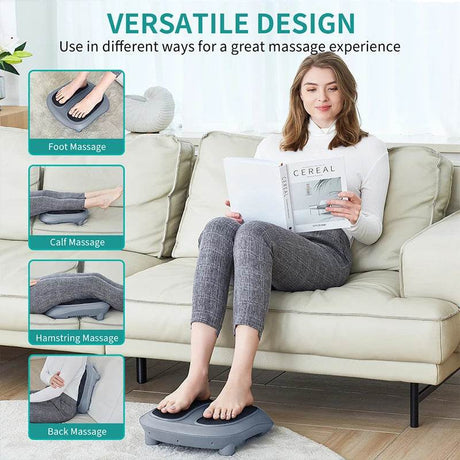 Shiatsu Electric Foot Massager With Heating Therapy - Omega Lifestyles