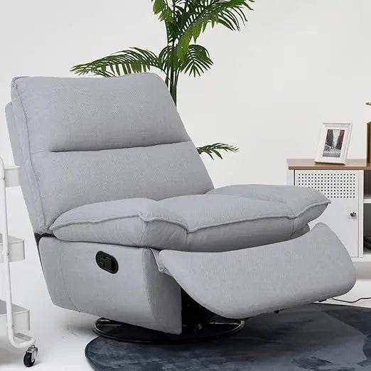 Oversized Swivel Rocker Recliner Chair - Omega Lifestyles