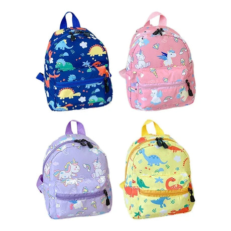 Kids Waterproof Dinosaur Unicorn Pattern Nylon Backpack - Omega Lifestyles