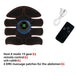 Electric Muscle Stimulator EMS Wireless Abdominal Trainer Massager - Omega Lifestyles