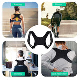 Adjustable Figure 8 Lightweight Back Posture Corrector Belt - Omega Lifestyles