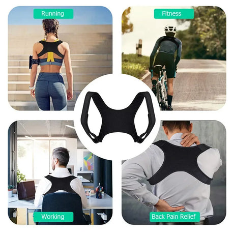 Adjustable Figure 8 Lightweight Back Posture Corrector Belt - Omega Lifestyles