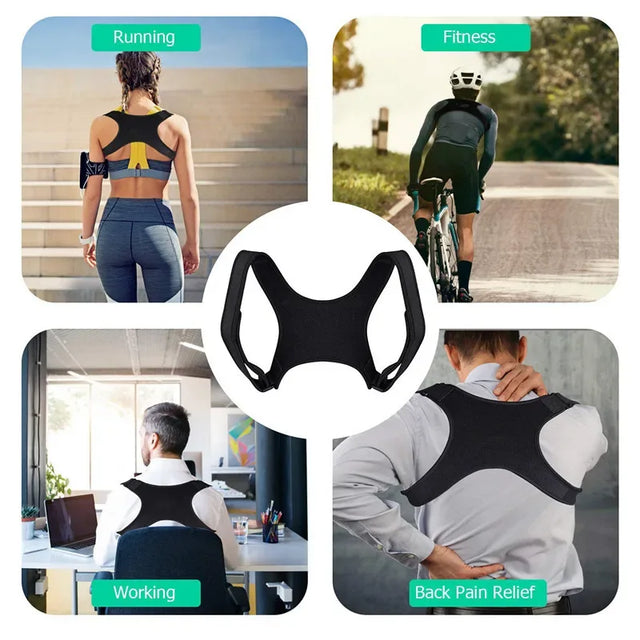 Adjustable Figure 8 Lightweight Back Posture Corrector Belt - Omega Lifestyles