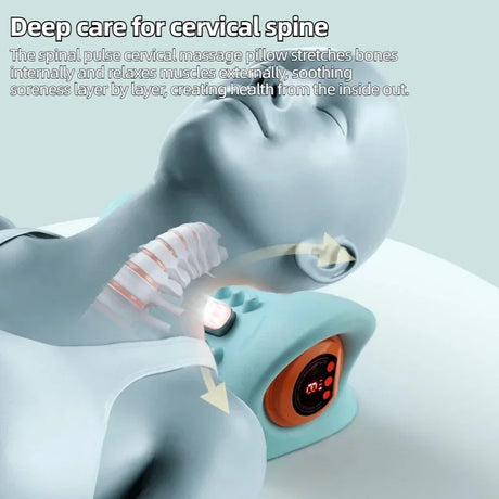 Electric Neck Massager Pillow With Infrared Heating - Omega Lifestyles