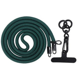 120cm Thick Adjustable Polyester Crossbody Phone Lanyard