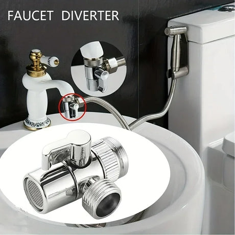 Universal Faucet Switch Adapter Kitchen Sink Diverter Valve - Omega Lifestyles